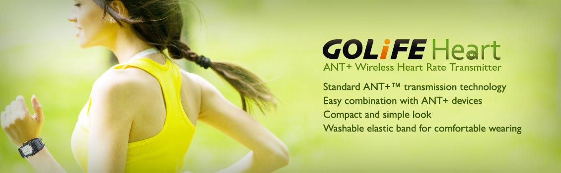 GOLiFE Heart ANT+™ ANT+™ Heart Rate Monitor