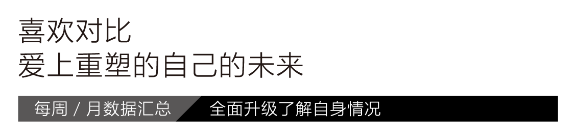 喜欢对比 爱上重塑的自己的未来 喜欢对比 爱上重塑的自己的未来