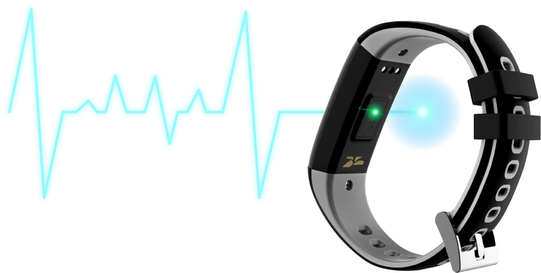 全天候光学心律监测 可监测即时心率,随时掌握自己的心跳指数,全天候