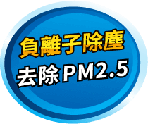 負離子除塵 去除 PM2.5