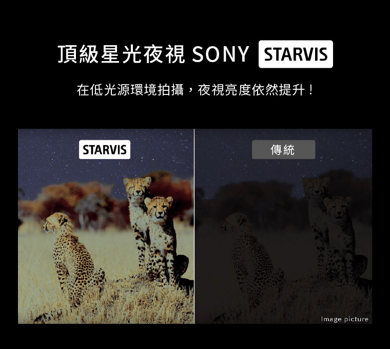 頂級星光夜視 SONY STARVIS